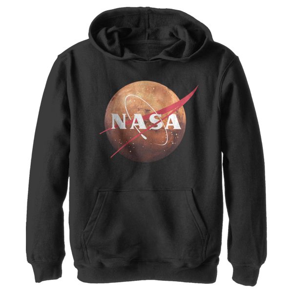 Boy’s NASA Mars Logo Pull Over Hoodie