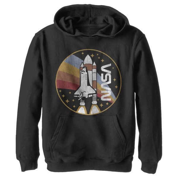 Boy’s NASA Rainbow Launch Pull Over Hoodie