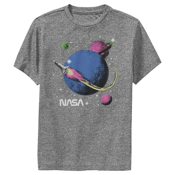 Boy’s NASA Retro Rocket Journey Performance Tee