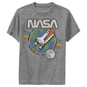 Boy’s NASA Retro Rocket Launch Performance Tee