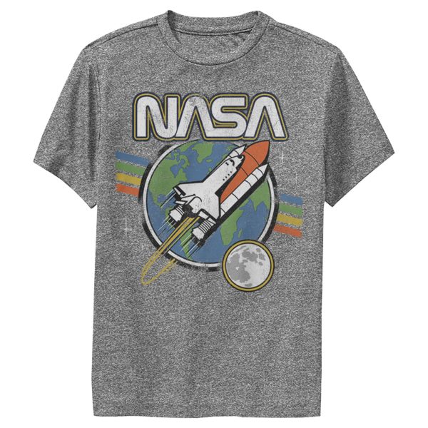 Boy’s NASA Retro Rocket Launch Performance Tee