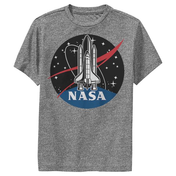 Boy’s NASA Rocket Logo Performance Tee