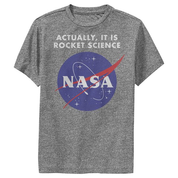 Boy’s NASA Rocket Science Logo Performance Tee