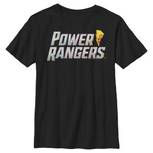 Boy’s Power Rangers Lightning Bolt Logo T-Shirt