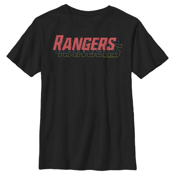 Boy’s Power Rangers Shadow Text T-Shirt