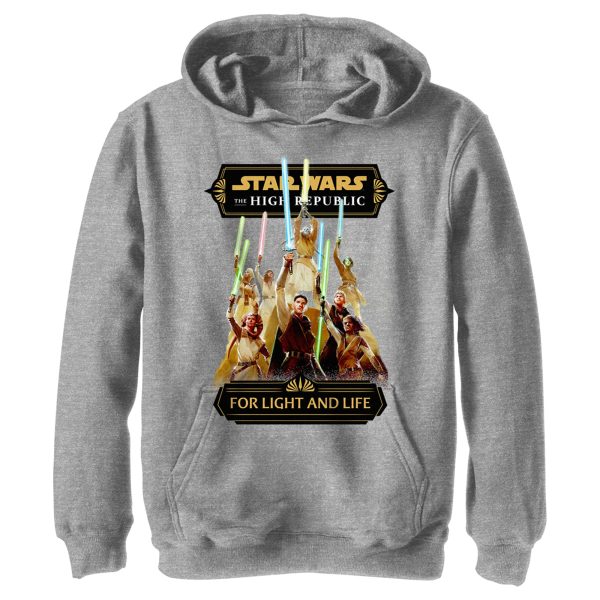 Boy’s Star Wars The High Republic Jedi For Light and Life Pull Over Hoodie