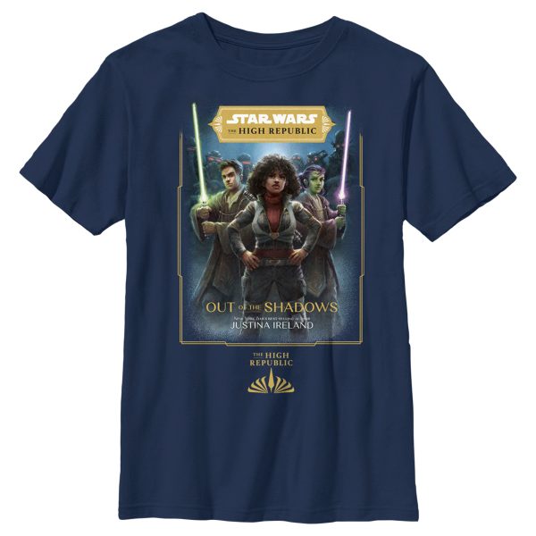 Boy’s Star Wars The High Republic Out of the Shadows Cover T-Shirt