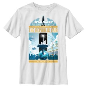 Boy’s Star Wars The High Republic The Republic Fair Flyer T-Shirt