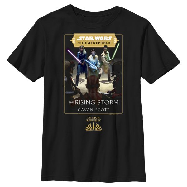 Boy’s Star Wars The High Republic The Rising Storm Cover T-Shirt