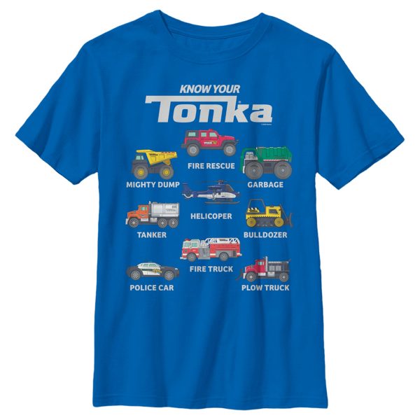 Boy’s Tonka Truck Chart T-Shirt