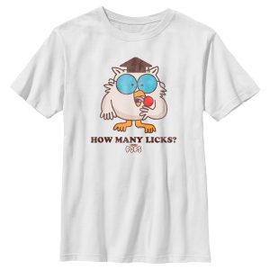 Boy’s Tootsie Pop Mr. Owl How Many Licks T-Shirt