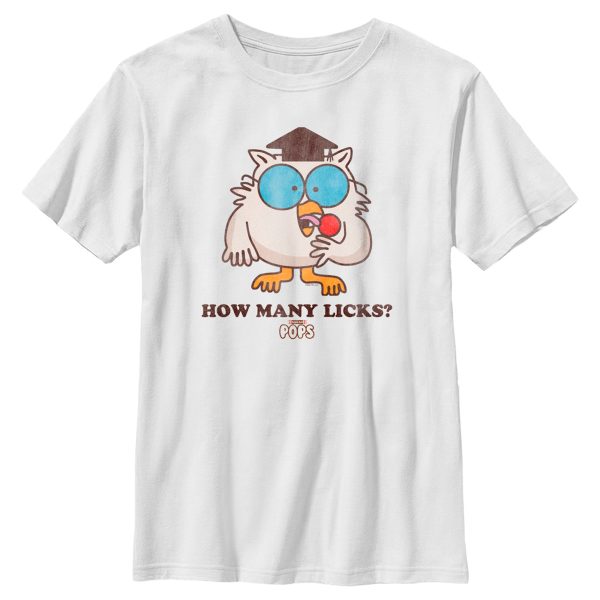 Boy’s Tootsie Pop Mr. Owl How Many Licks T-Shirt