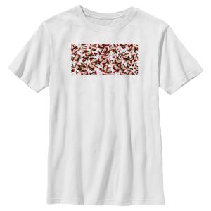 Boy’s Tootsie Roll Classic Candy Collage T-Shirt