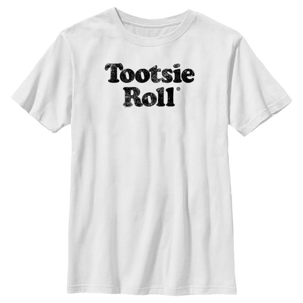 Boy’s Tootsie Roll Vintage Text Logo T-Shirt