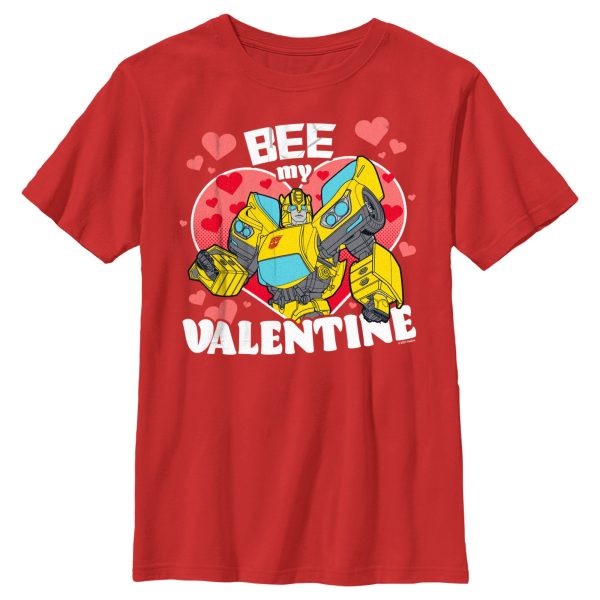 Boy’s Transformers Bumblebee Bee My Valentine T-Shirt