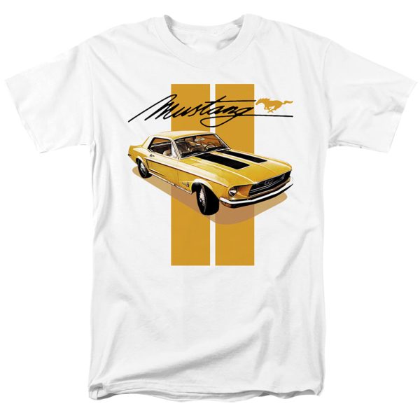 Ford – Yellow Mustang Stripes