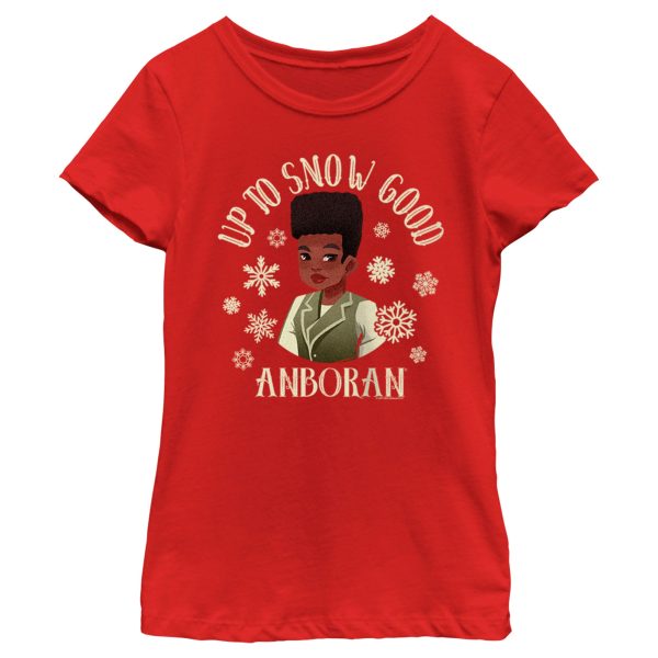 Girl’s Anboran Christmas Prince Sakima Up to Snow Good T-Shirt