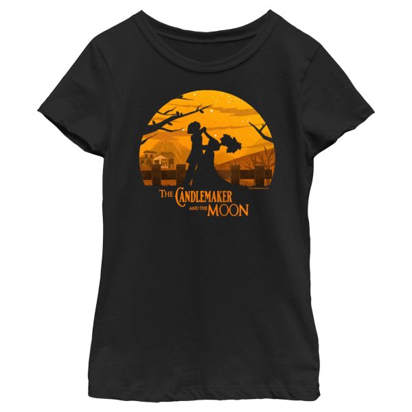 Girl’s Anboran The Candlemaker and the Moon Full Moon Logo T-Shirt