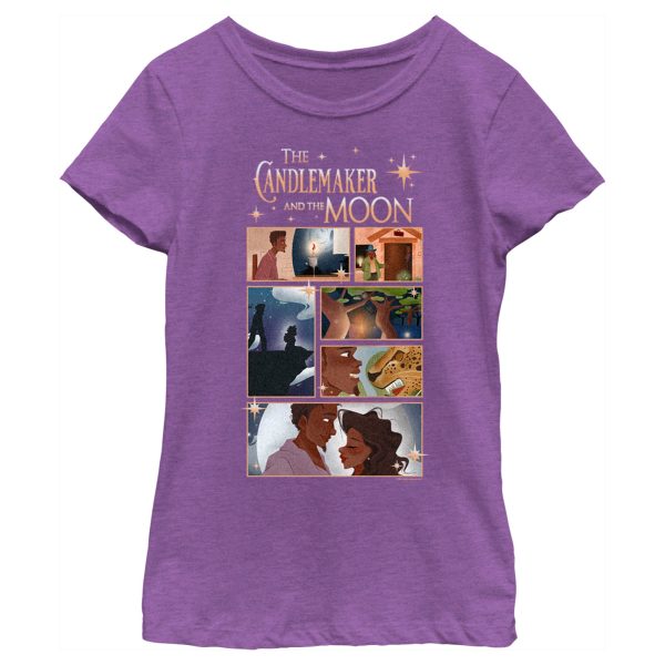 Girl’s Anboran The Candlemaker and the Moon Scenes T-Shirt