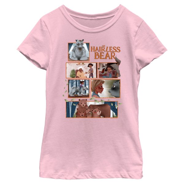 Girl’s Anboran The Hairless Bear Scenes T-Shirt