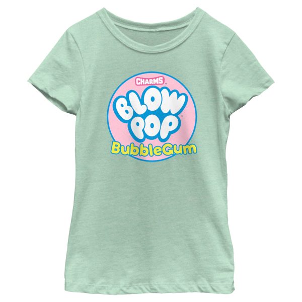 Girl’s Blow Pop Bubble Gum Logo T-Shirt