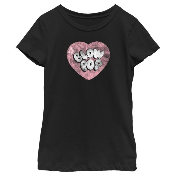 Girl’s Blow Pop Vintage Heart T-Shirt