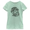 Girl’s Cap’n Crunch Black and White Sketch T-Shirt