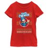 Girl’s Cap’n Crunch Christmas Sweater Print T-Shirt
