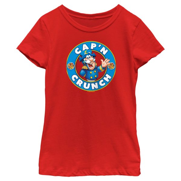 Girl’s Cap’n Crunch Circle Logo T-Shirt