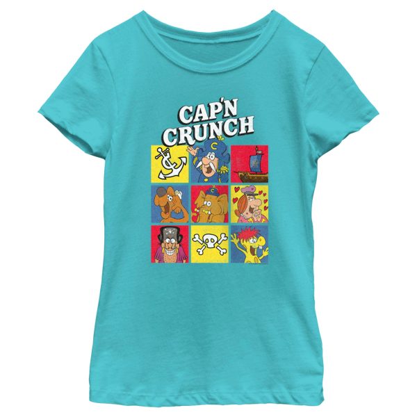 Girl’s Cap’n Crunch Crew Squares T-Shirt