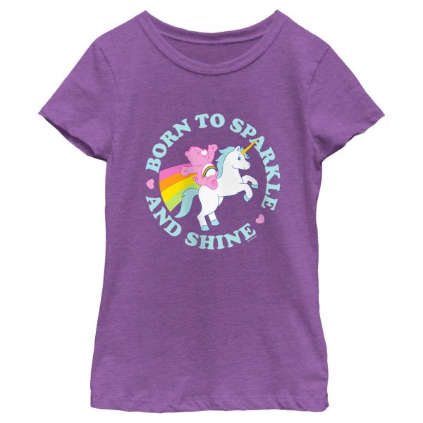 Girl’s Care Bears Born to Sparkle and Shine Cheer T-Shirt