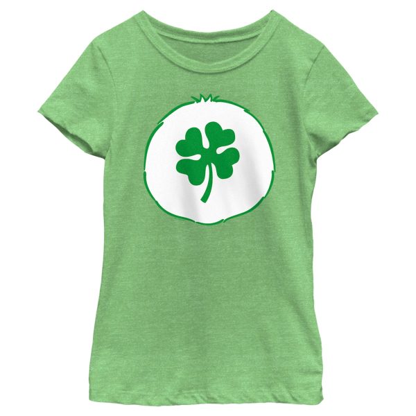 Girl’s Care Bears St. Patrick’s Day Good Luck Bear Emblem T-Shirt