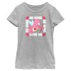 Girl’s Care Bears Valentine’s Day Love-a-Lot Bear Be Mine T-Shirt