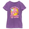 Girl’s Care Bears Valentine’s Day Love-a-Lot Bear Prepare to Care T-Shirt