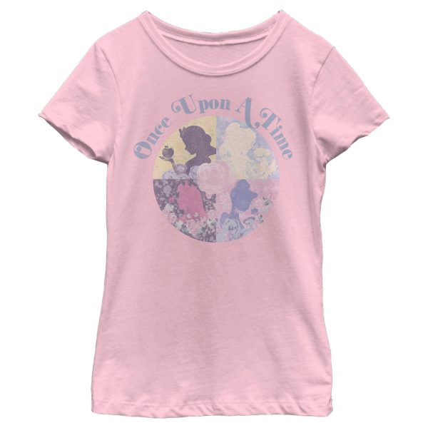 Girl’s Disney Once Upon a Time Princess Profile T-Shirt