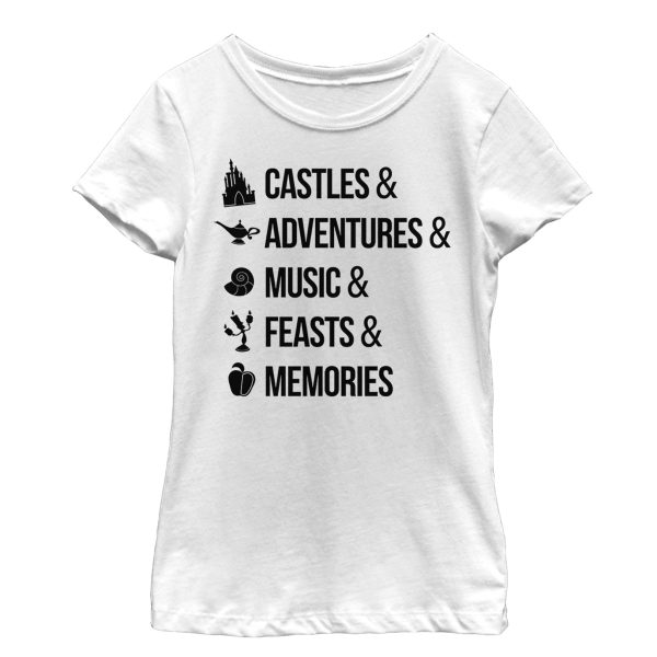 Girl’s Disney Princesses Keyword Magic T-Shirt