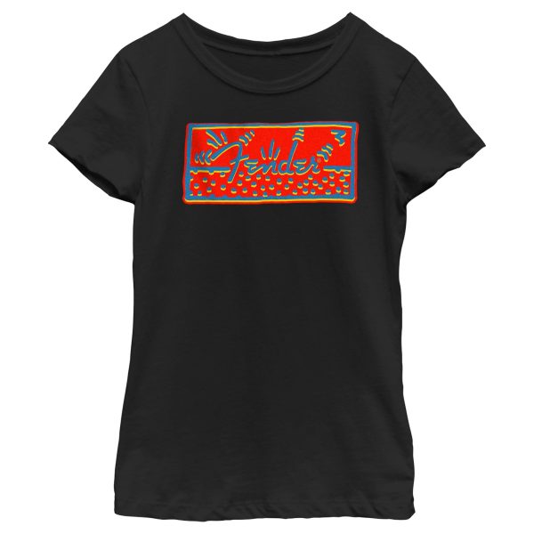 Girl’s Fender Abstract Logo T-Shirt