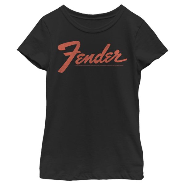 Girl’s Fender Classic Logo T-Shirt