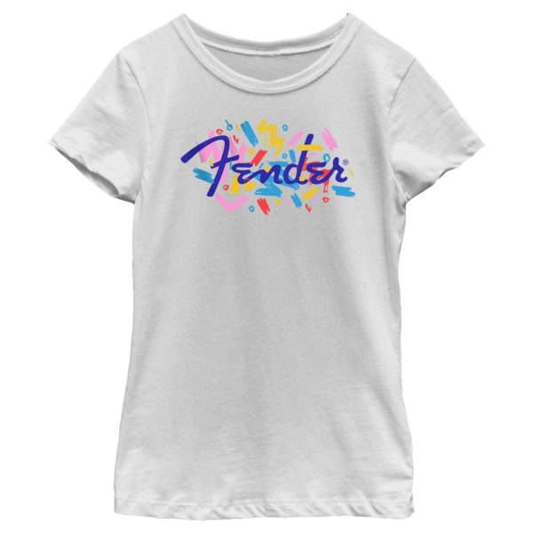 Girl’s Fender Retro Confetti Logo T-Shirt