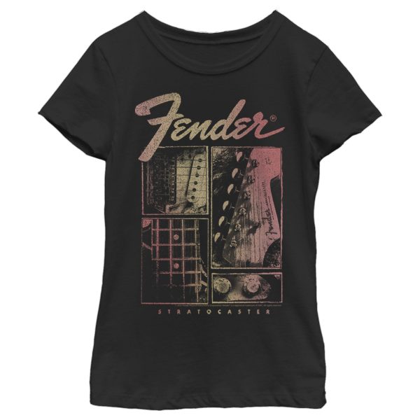 Girl’s Fender Sunburst Stratocaster T-Shirt