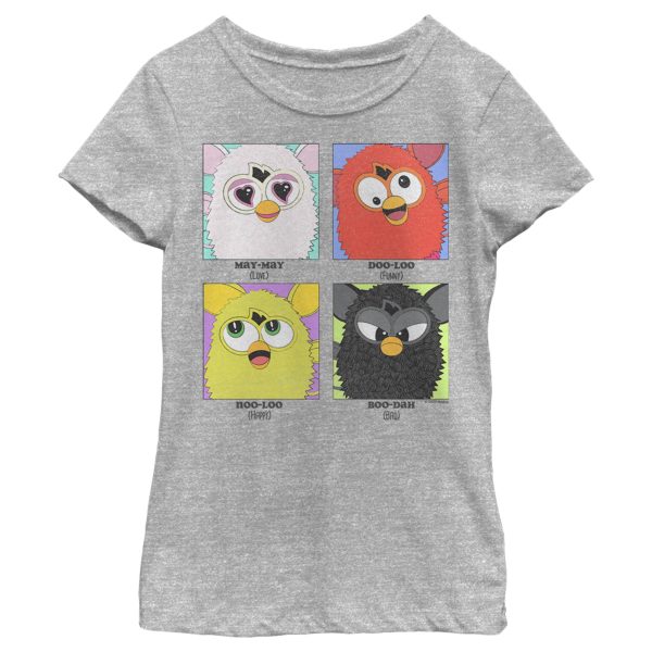 Girl’s Furby Furby Feelings Names T-Shirt