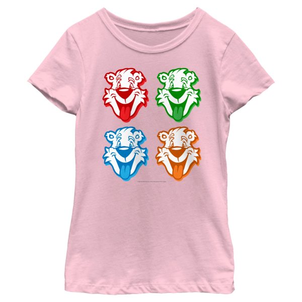 Girl’s ICEE Bear Colorful Faces T-Shirt