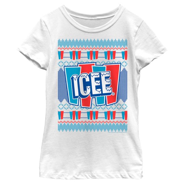 Girl’s ICEE Retro Ugly Sweater T-Shirt