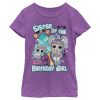 Girl’s L.O.L Surprise Sister of the Birthday Girl Unicorn T-Shirt