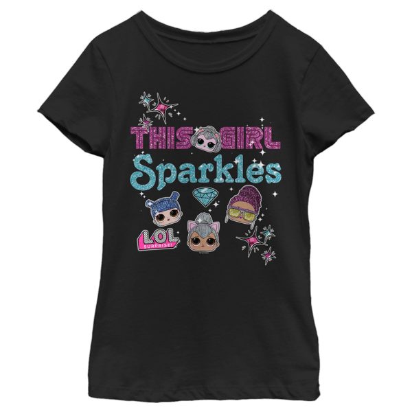 Girl’s L.O.L Surprise This Girl Sparkles T-Shirt