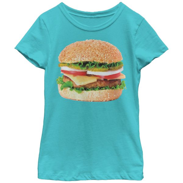 Girl’s Lost Gods Cheeseburger Love T-Shirt