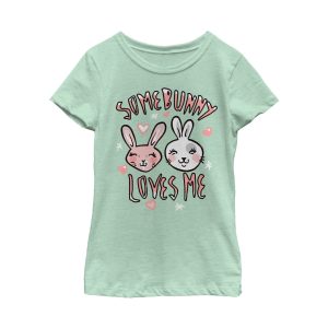 Girl’s Lost Gods Easter Bunny Love T-Shirt