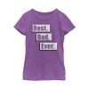 Girl’s Lost Gods Father’s Day Best Dad Ever Fact T-Shirt