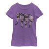 Girl’s Lost Gods Floral Elephant Print T-Shirt