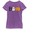 Girl’s Lost Gods Halloween Ghost and Pumpkin Boo T-Shirt